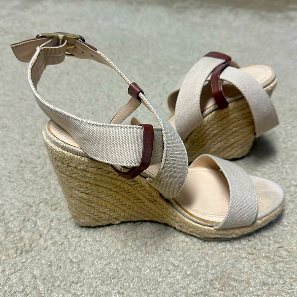 Banana republic wedge heels
